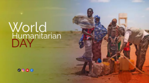 world humanitarian day รูปปกบน YouTube Channel template