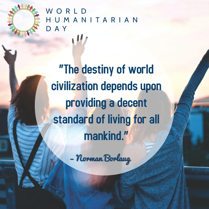 Modele Citations De La Journee Humanitaire Mondiale Postermywall Modele Citations De La Journee Humanitaire Mondiale Postermywall