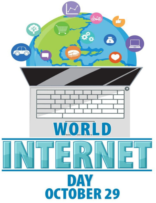 World Internet day Flyer (US Letter) template
