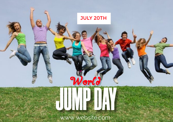 WORLD JUMP DAY A4 template