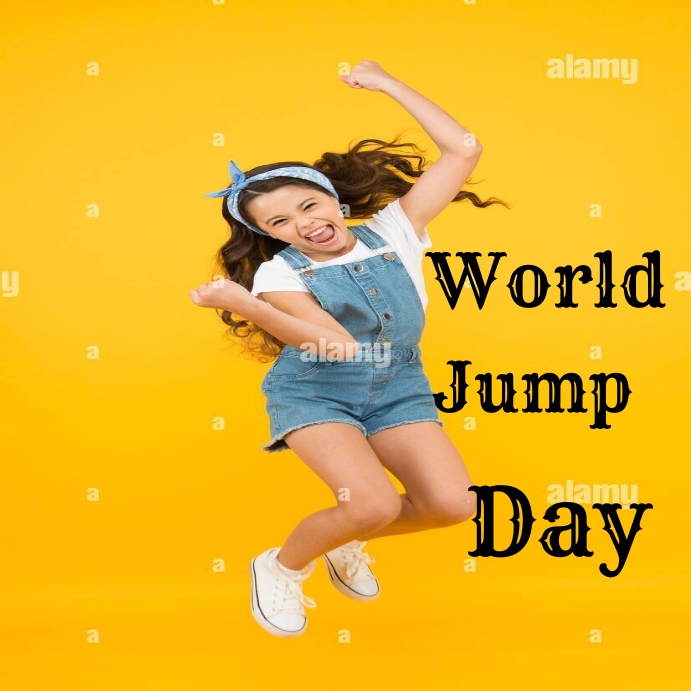 World jump day Instagram post Template PosterMyWall