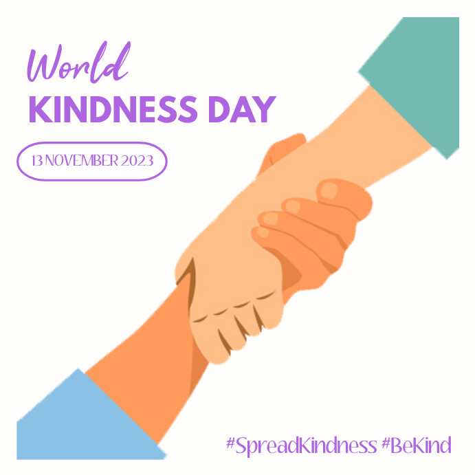 World Kindness Day Poster Template PosterMyWall world-kindness-day-poster-template-postermywall