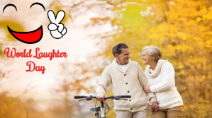 World laughter day YouTube-miniature template