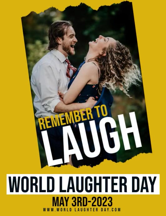 World laughter Day Flyer Volante (Carta US) template