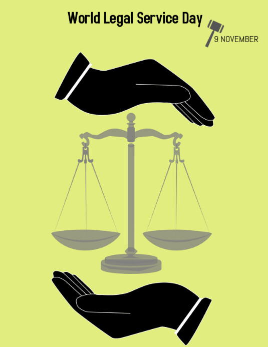 Copy Of World Legal Service Day PosterMyWall