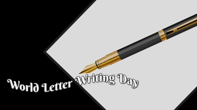 Plantilla de WORLD LETTER WRITING DAY | PosterMyWall
