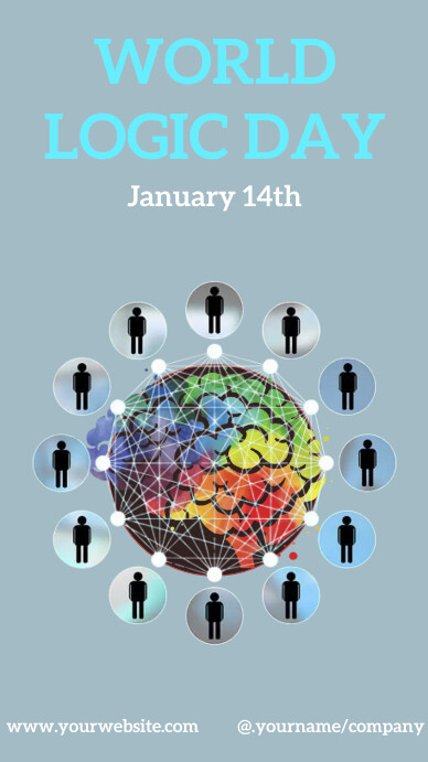 World Logic Day Digital Display Template | PosterMyWall