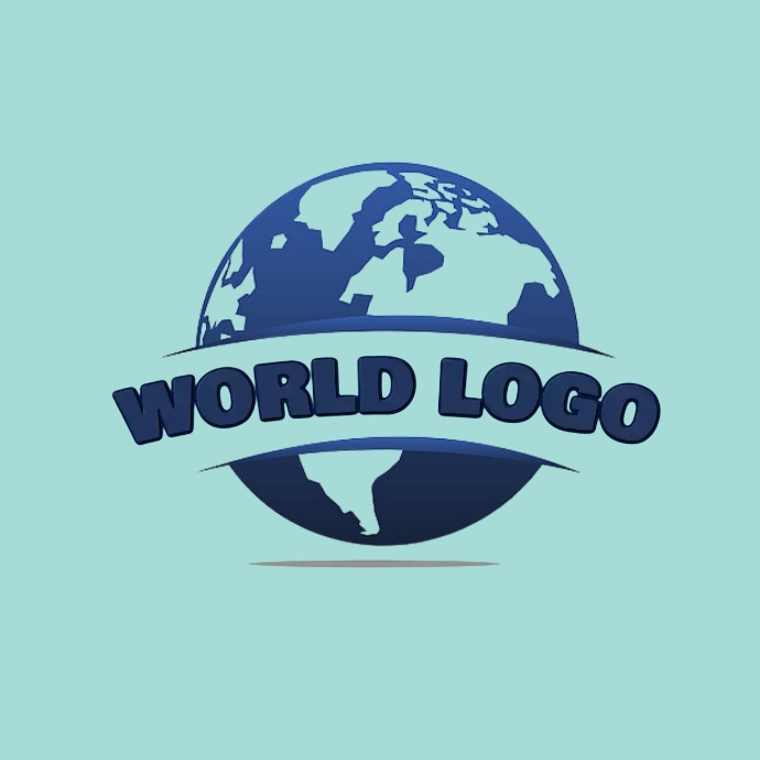 WORLD LOGO Template | PosterMyWall