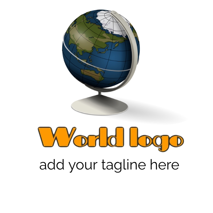 World logo Template | PosterMyWall