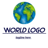 World logo Template | PosterMyWall