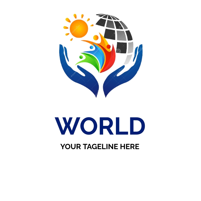 WORLD LOGO Template | PosterMyWall