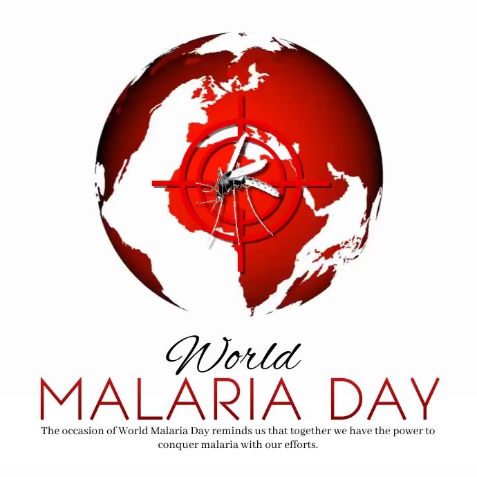 World Malaria Day Publicação no Instagram template