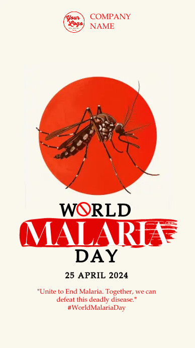 World Malaria Day Instagram Stories template