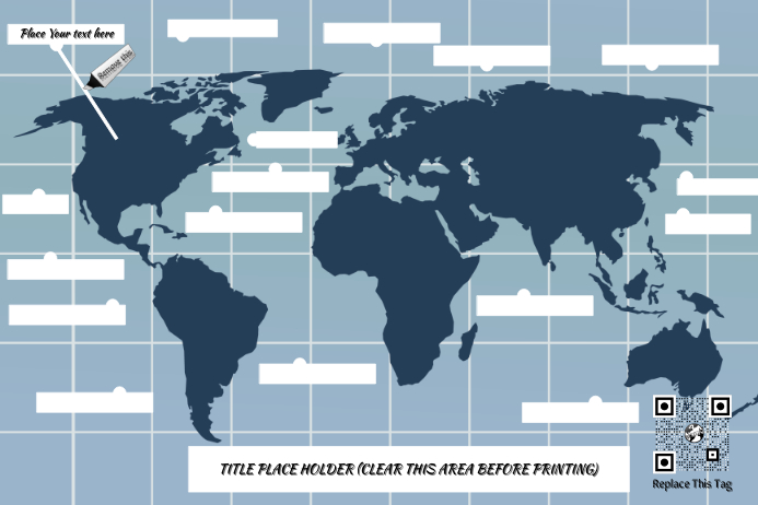 Copy of World maps poster - PosterMyWall | PosterMyWall