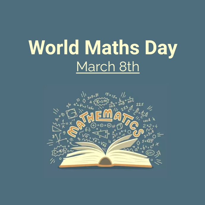World Math Day Codebreak world maths day Template | PosterMyWall