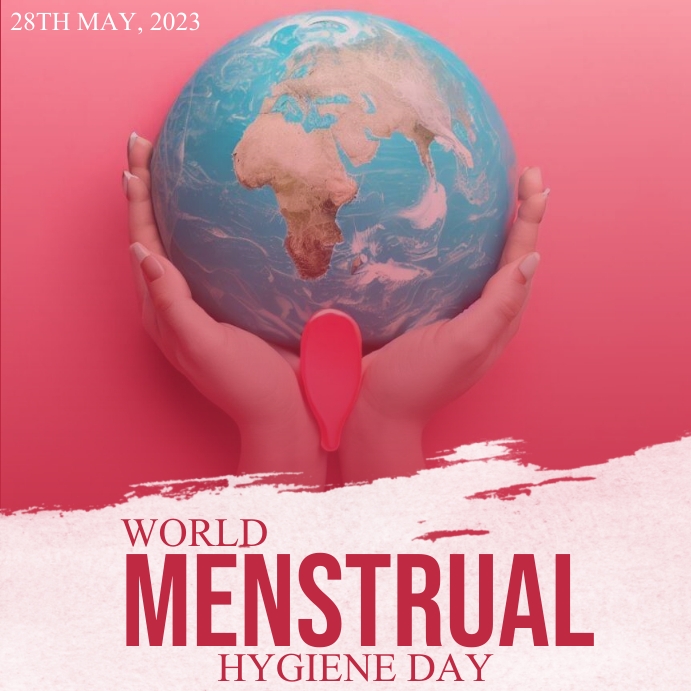 World menstrual hygiene day Pos Instagram template