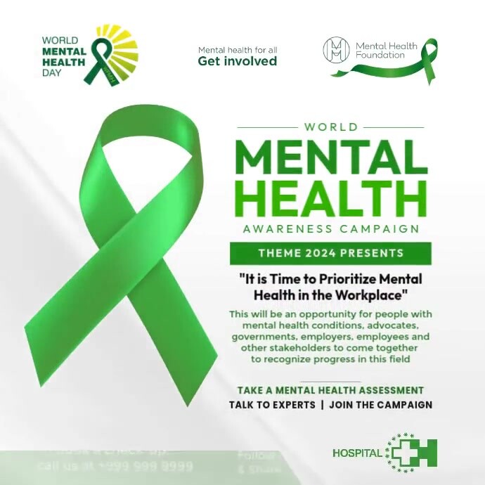 World Mental Health Awareness Camp Template | PosterMyWall