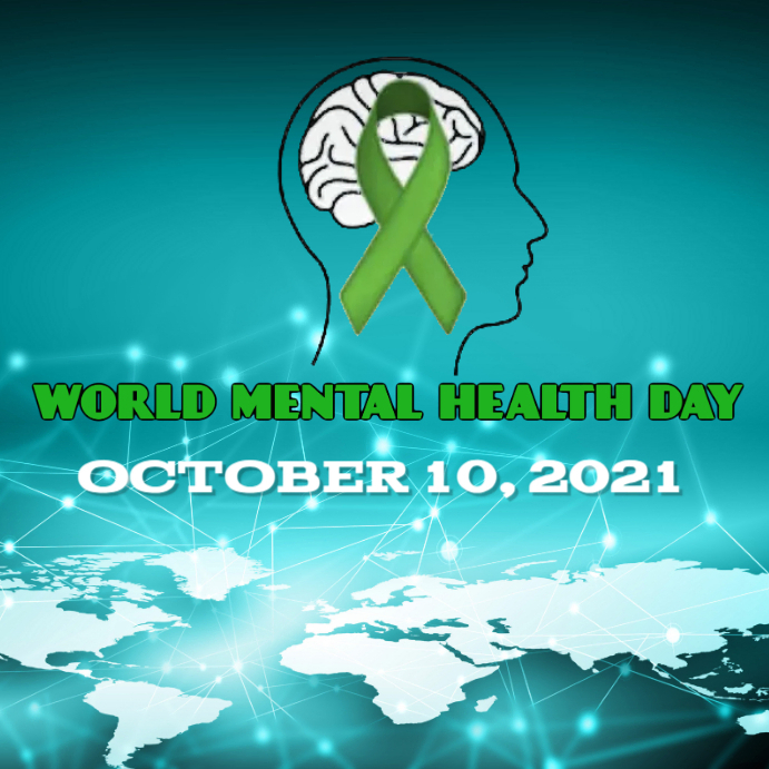 WORLD MENTAL HEALTH DAY Template PosterMyWall