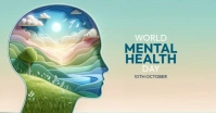 World Mental Health Day Facebook Shared Image template