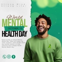 World Mental Health Day Square (1:1) template