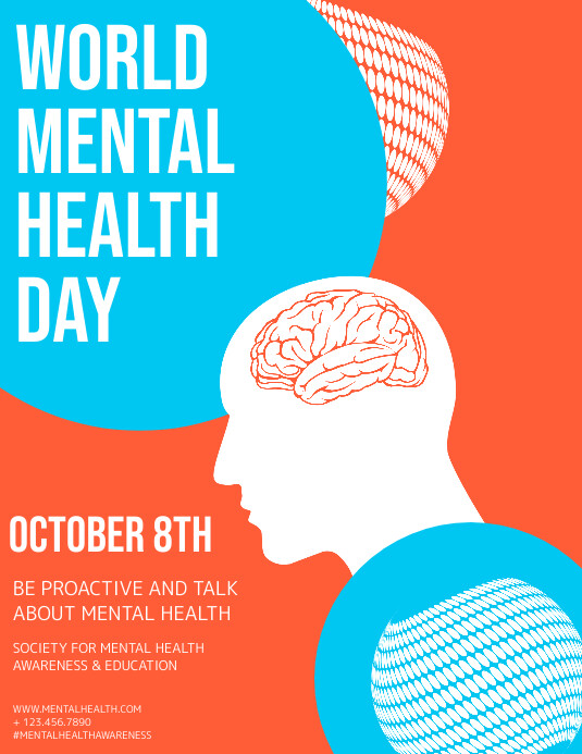 World Mental Health Day Template Postermywall