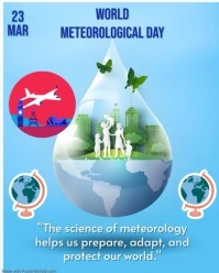 World Meteorological Day Instagram Portrait template
