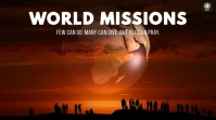 WORLD MISSIONS MONTH Præsentation (16:9) template