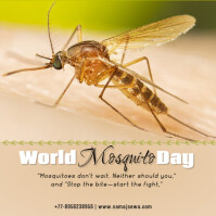 World Mosquito Day Instagram Post Iphosti le-Instagram template