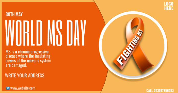 Copy of world ms day template | PosterMyWall