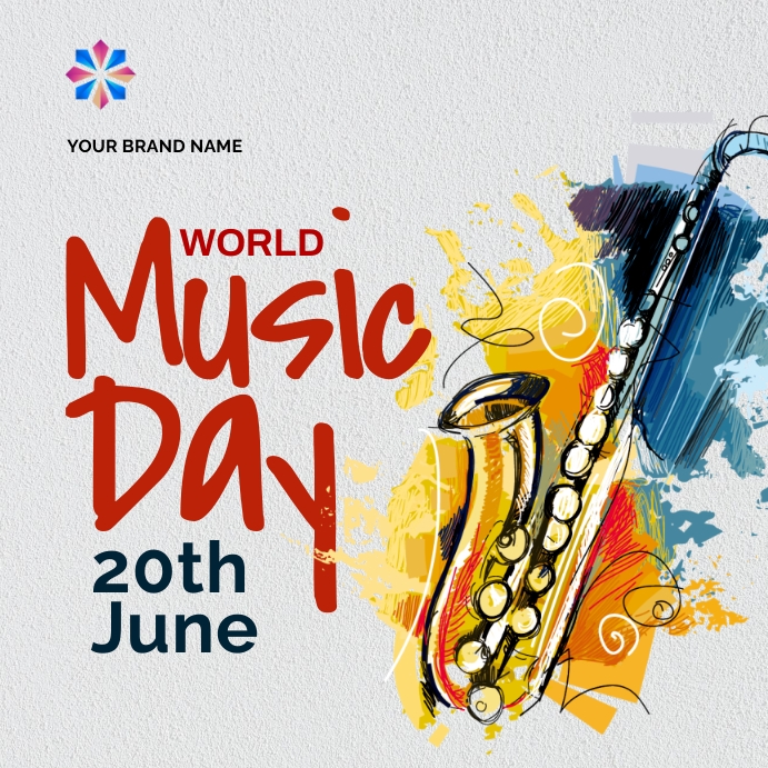 Modèle De La Journée Mondiale de La Musique Du 21 Juin | PosterMyWall