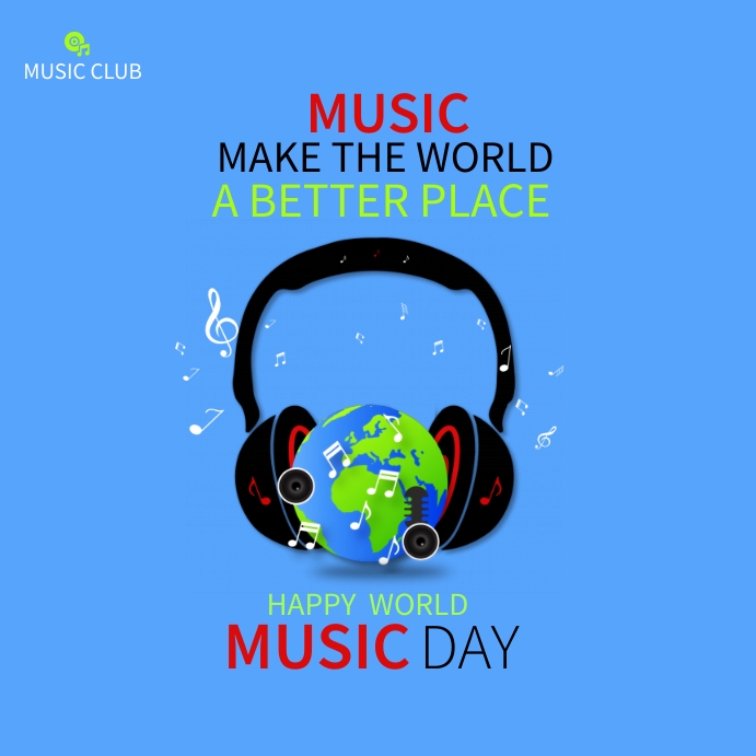 World Music Day Template Postermywall World Music Day Template Postermywall