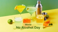 wORLD nO aLCOHOL dAY OCOTBER 2ND Digital Display (16:9) template