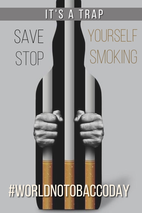 no tobacco poster World No Tobacco Day / No Smoking Template no tobacco poster World No Tobacco Day / No Smoking Template