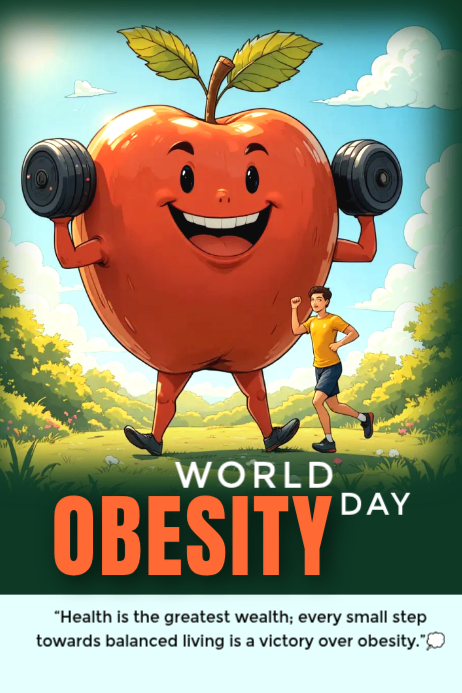 World Obesity Day Poster Template | PosterMyWall