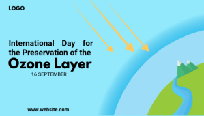World Ozone Day Blog Header template