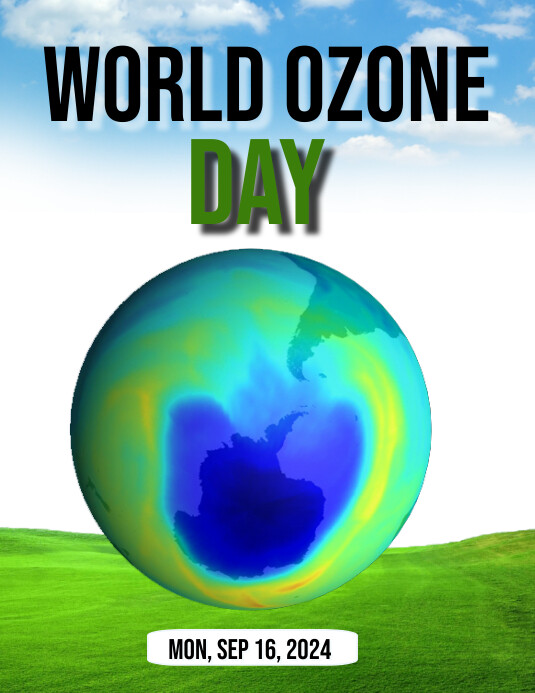 World Ozone Day Flyer (US Letter) template