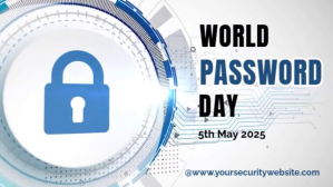 World password day animation template Digitalanzeige (16:9)