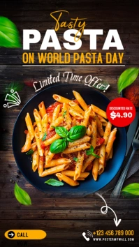 World Pasta Day Instagram Story template