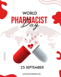 World Pharmacist Day Instagram Portrait template