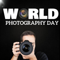 world photography day  happy world photography day Instagram Post template