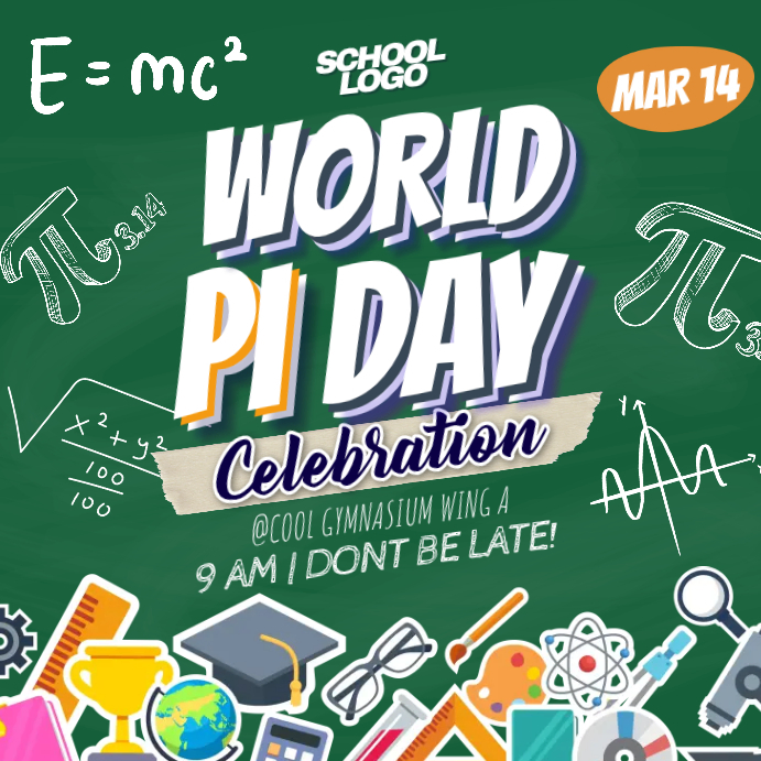 Copy of World Pi Day Event | PosterMyWall