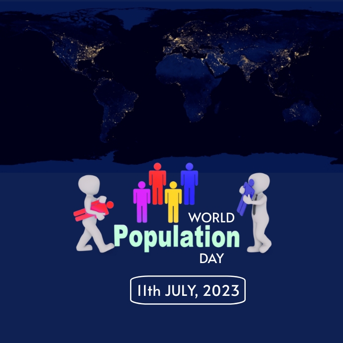 World population day, population day Template | PosterMyWall