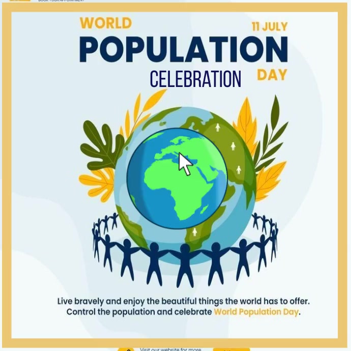 World population day Template | PosterMyWall