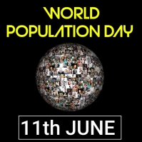 population day flyer Template | PosterMyWall