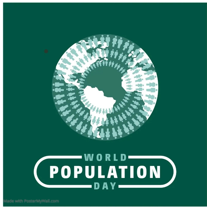 World population day poster design template | PosterMyWall