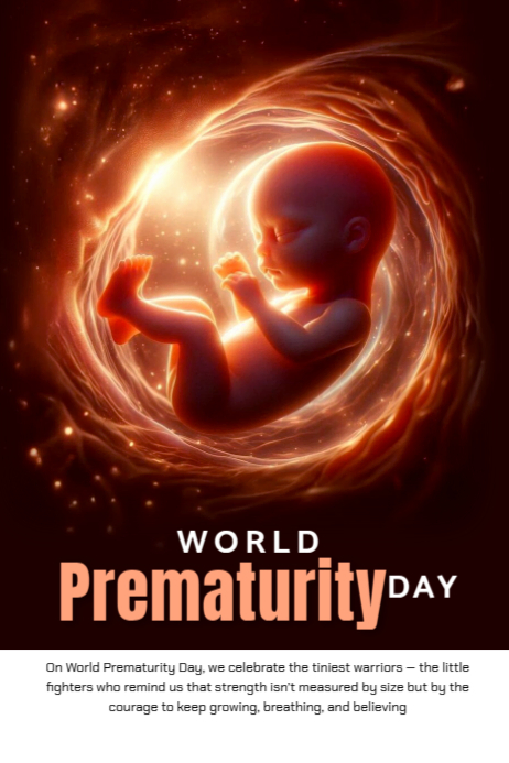 World Prematurity Day Posters Template | PosterMyWall