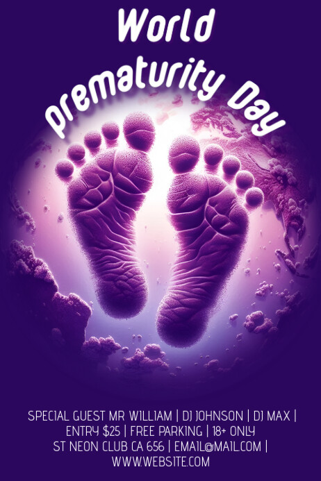 world prematurity day Template | PosterMyWall
