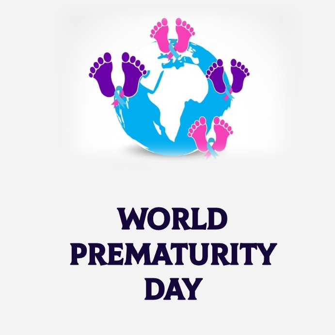 World Prematurity Day Wpis na Instagrama template