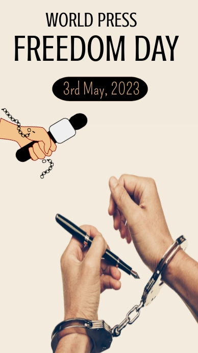 Freedom Post world press freedom day,press freedom post Template | PosterMyWall