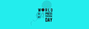 WORLD PRESS FREEDOM DAY Twitter Banner template